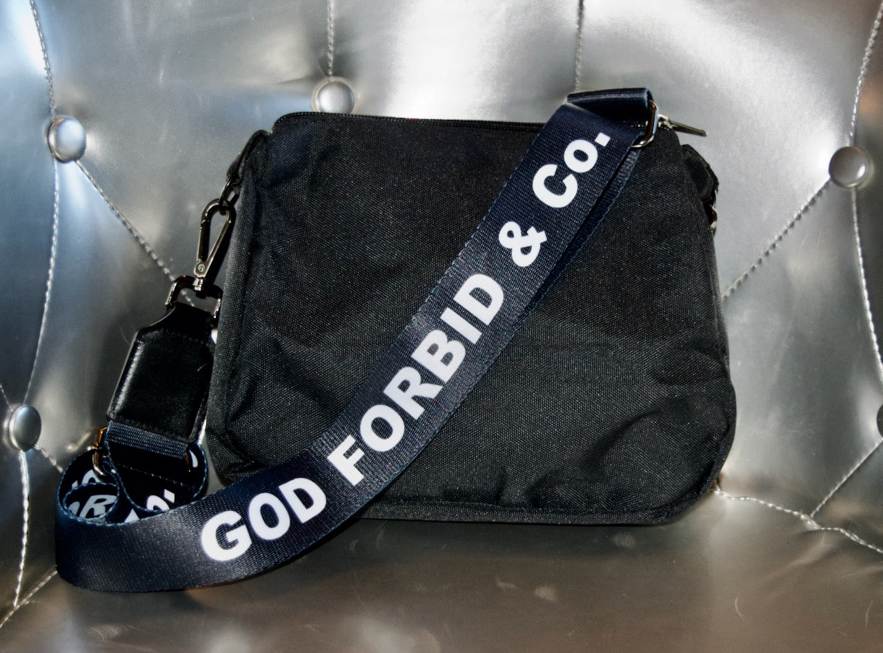 Vintage Mary and Jesus Hand Painted Bag