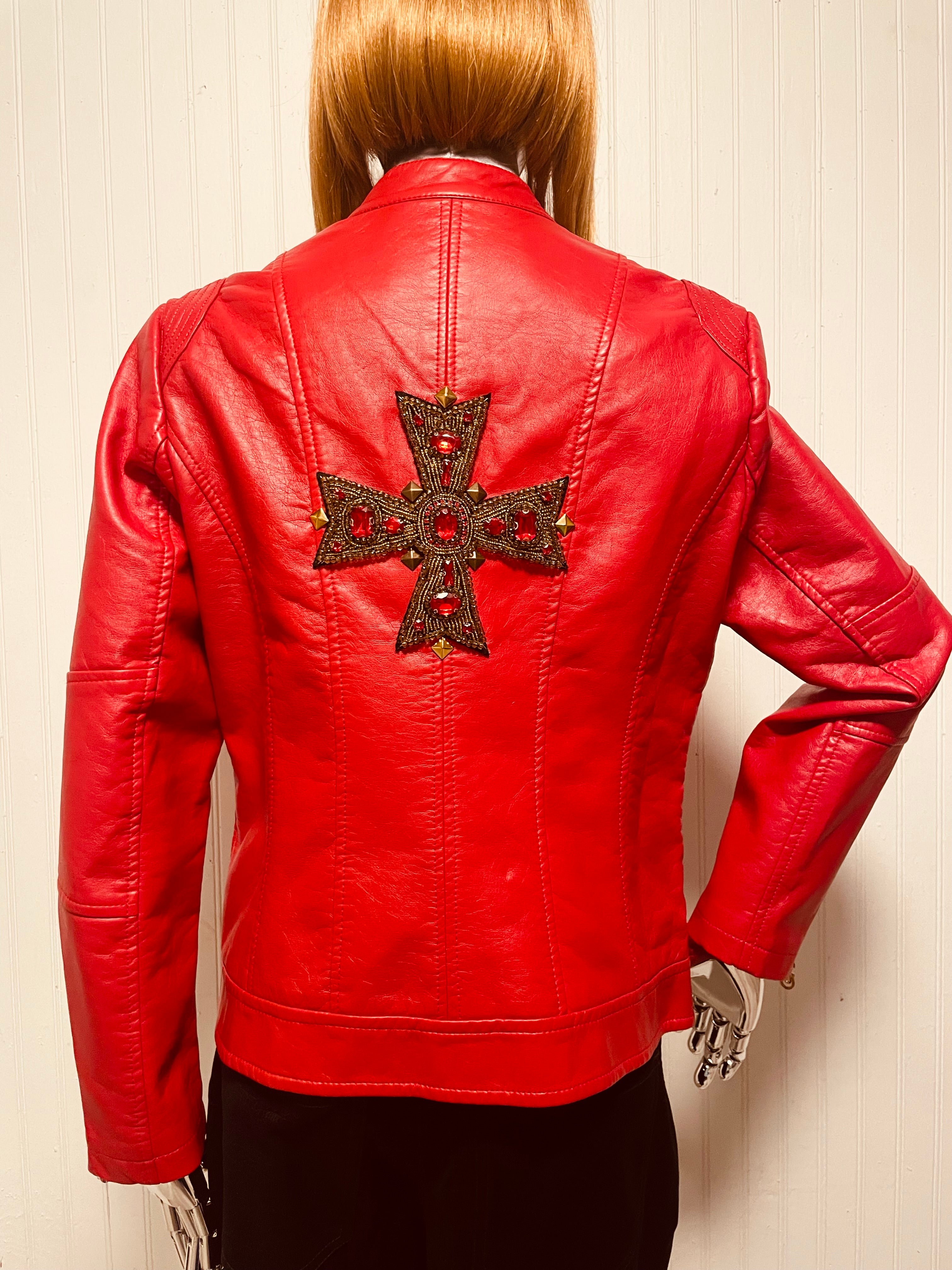 Ruby Gothic Cross Jacket