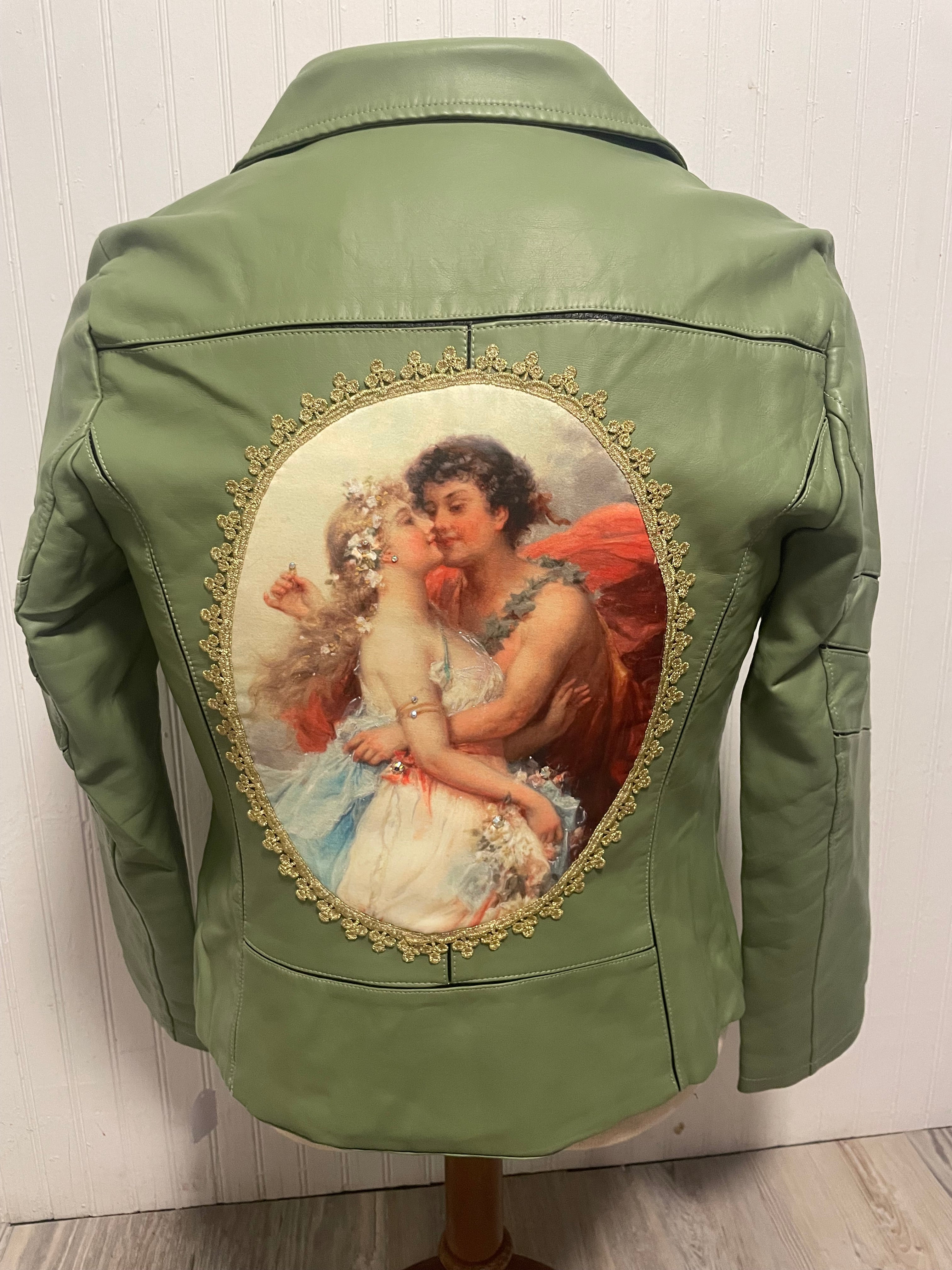 Romance Jacket Hand Painted
