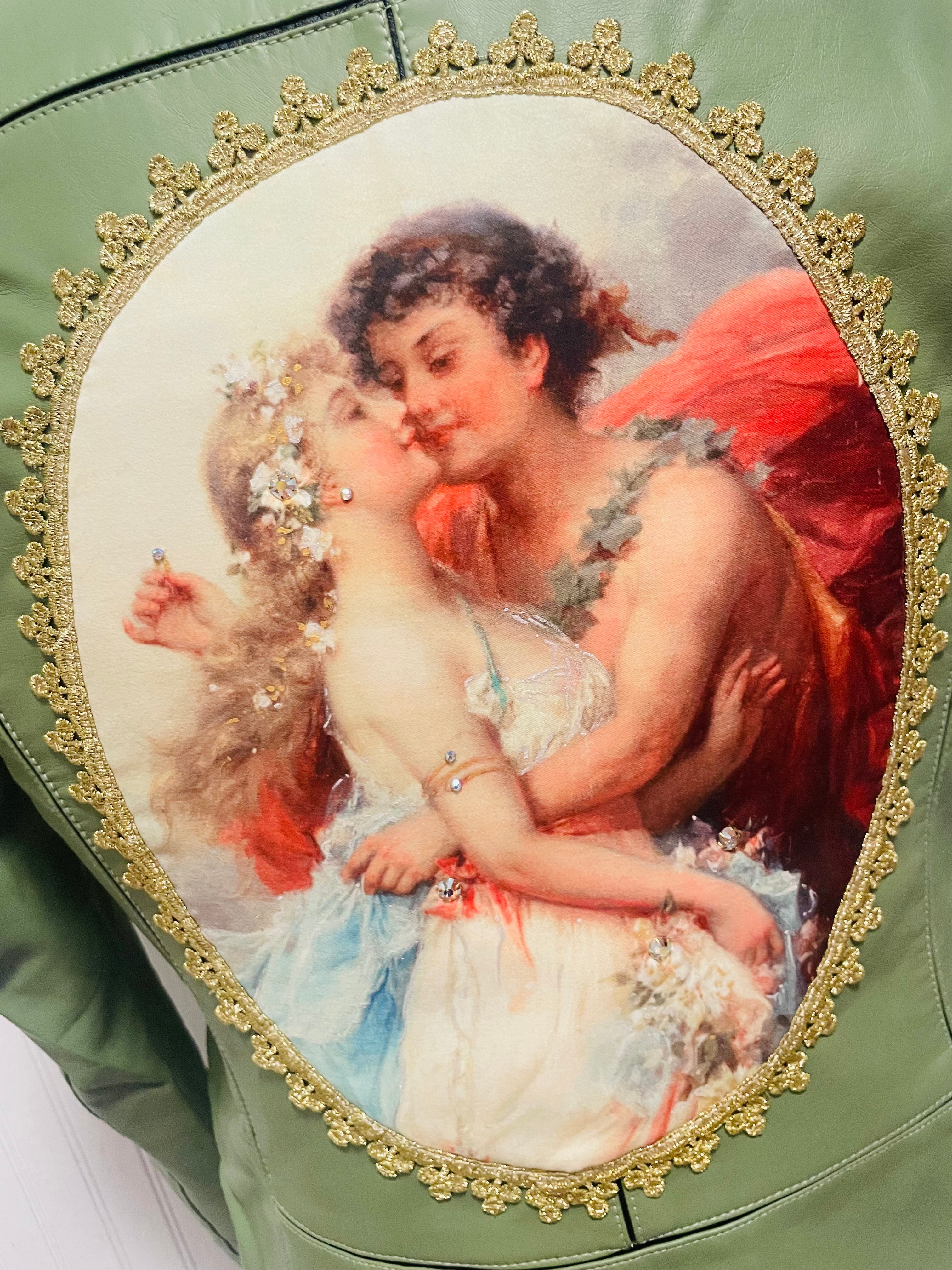 Romance Jacket Hand Painted