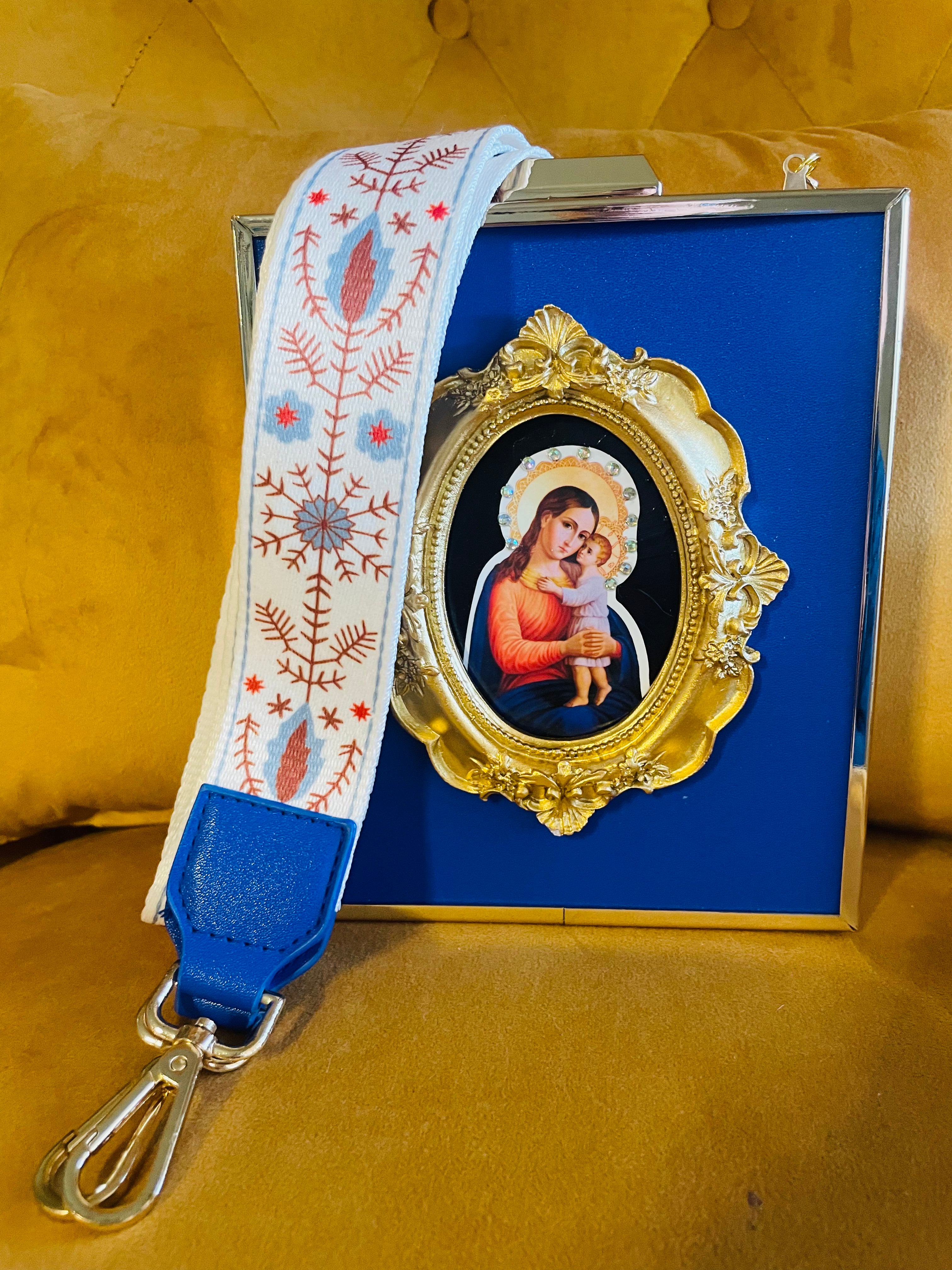 Madonna & Child Frame Bag Convertible Handle/Strap