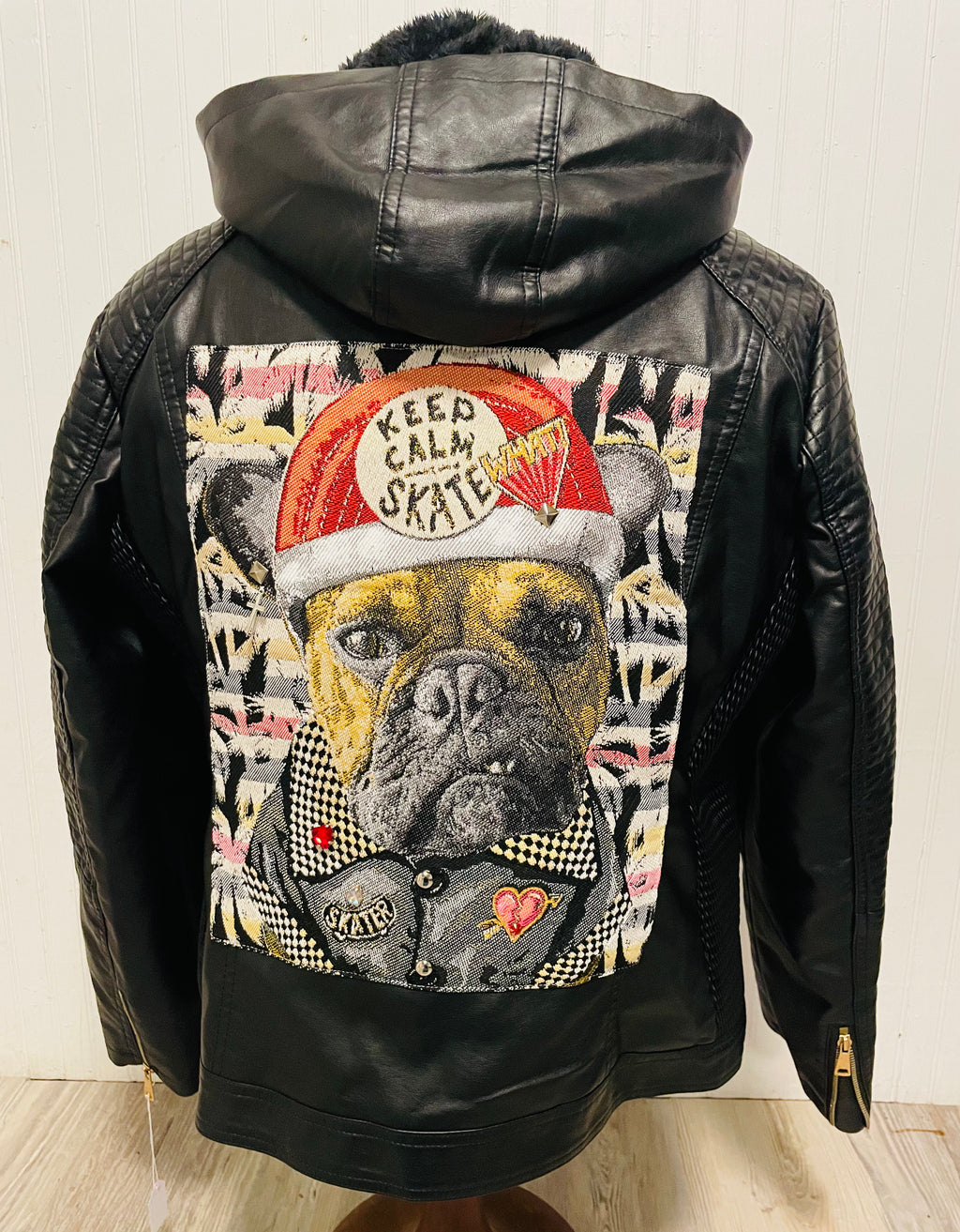 Skater Dog Jacket Removable Hood