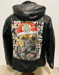 Skater Dog Jacket Removable Hood