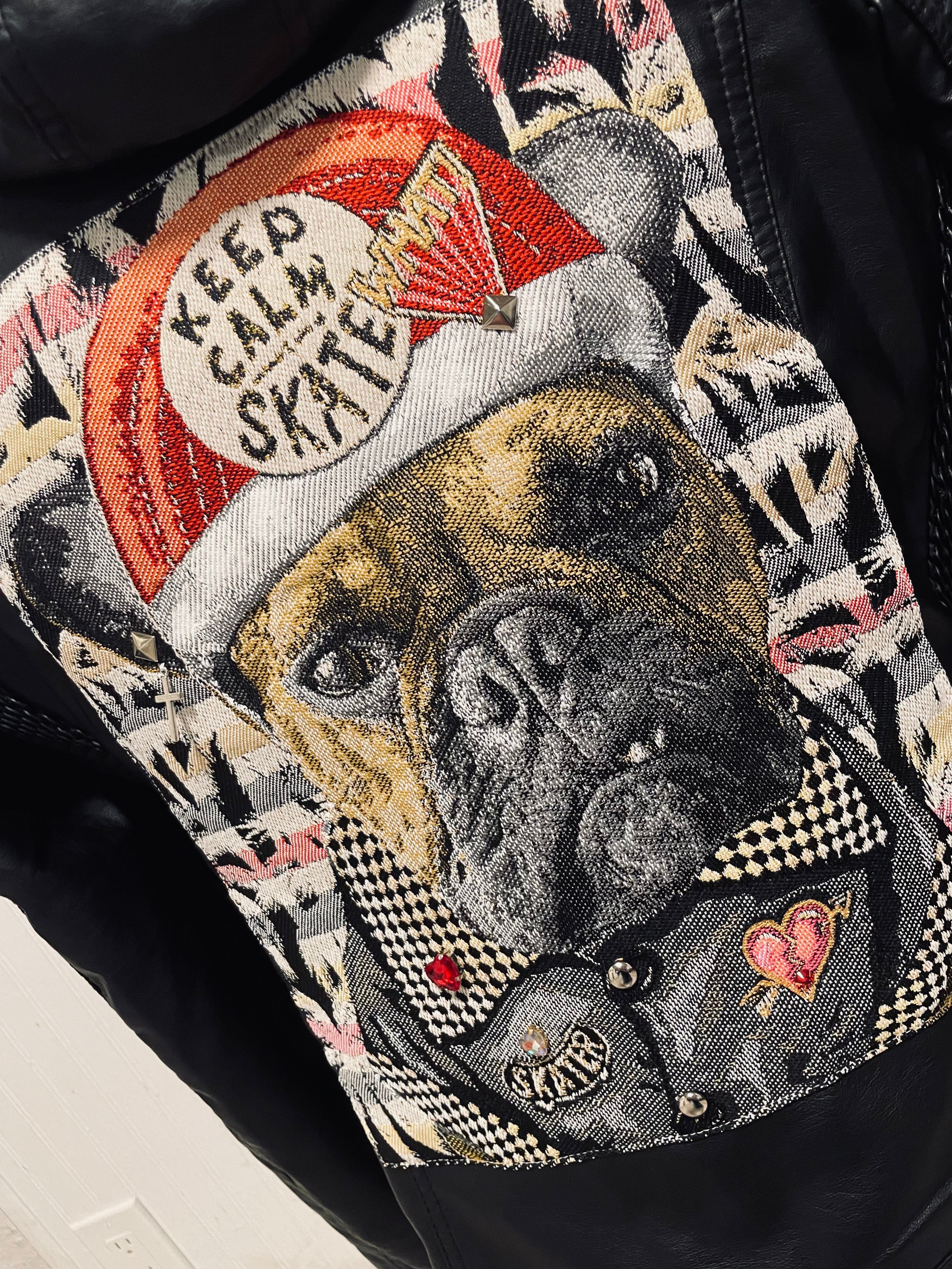 Skater Dog Jacket Removable Hood