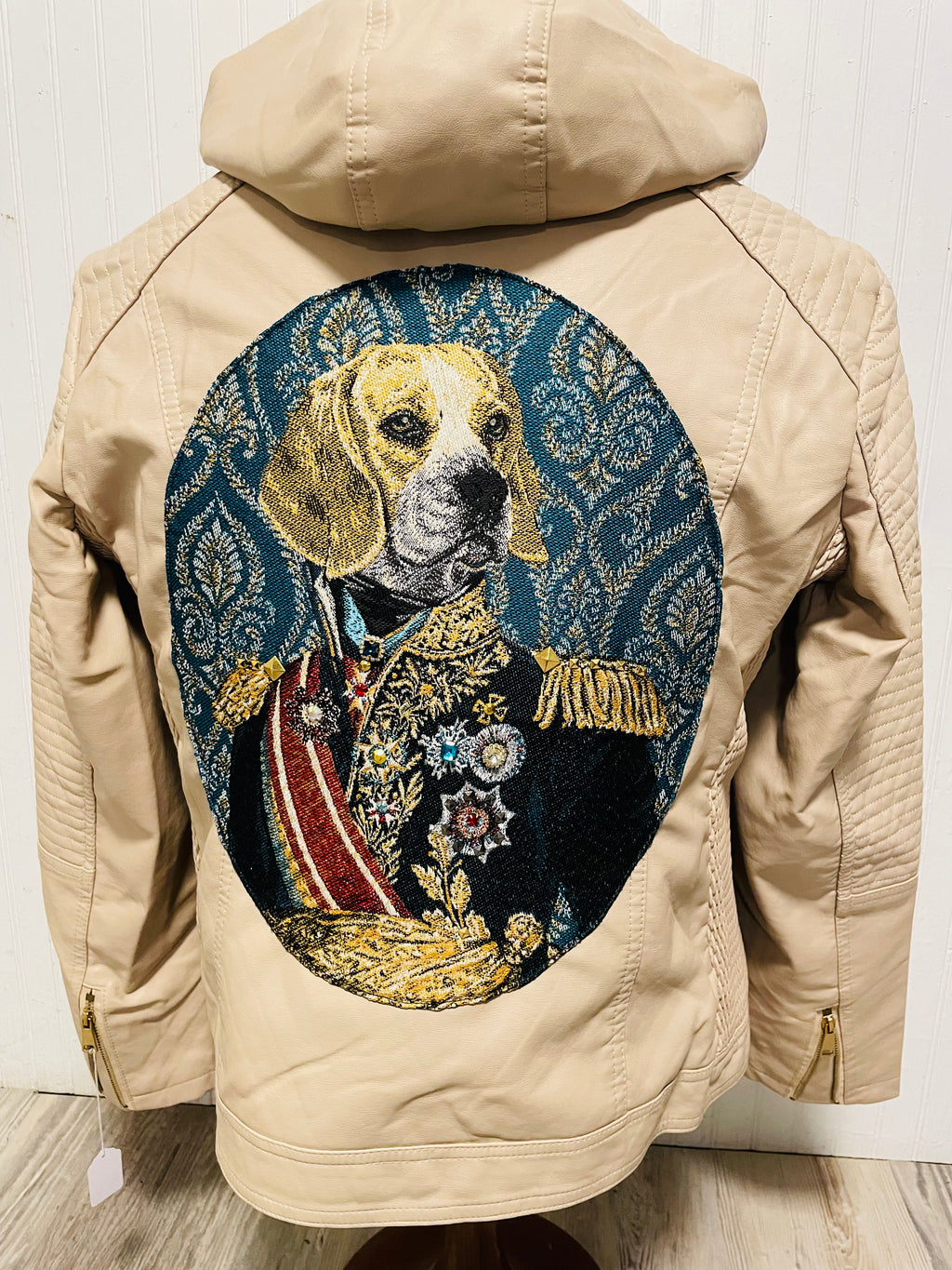Royal Dog Jacket Removable Hood