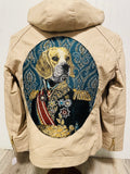 Royal Dog Jacket Removable Hood