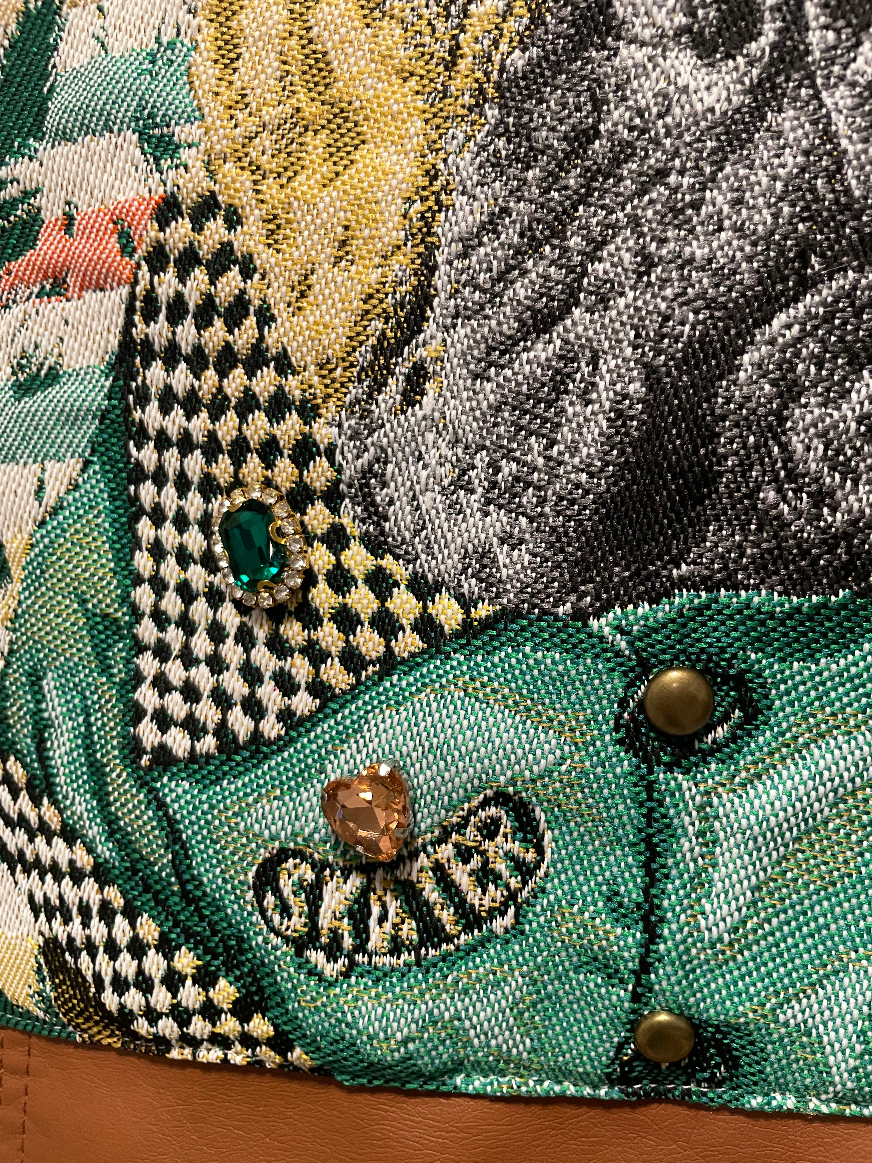 Brown Skater Dog Jacket Removable Hood