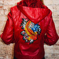 Koi Jacket Removable Hood