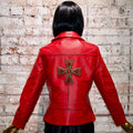 Red Gothic Cross Jacket