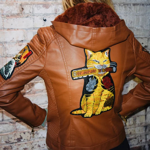 Sushi Cat Jacket Removable Hood