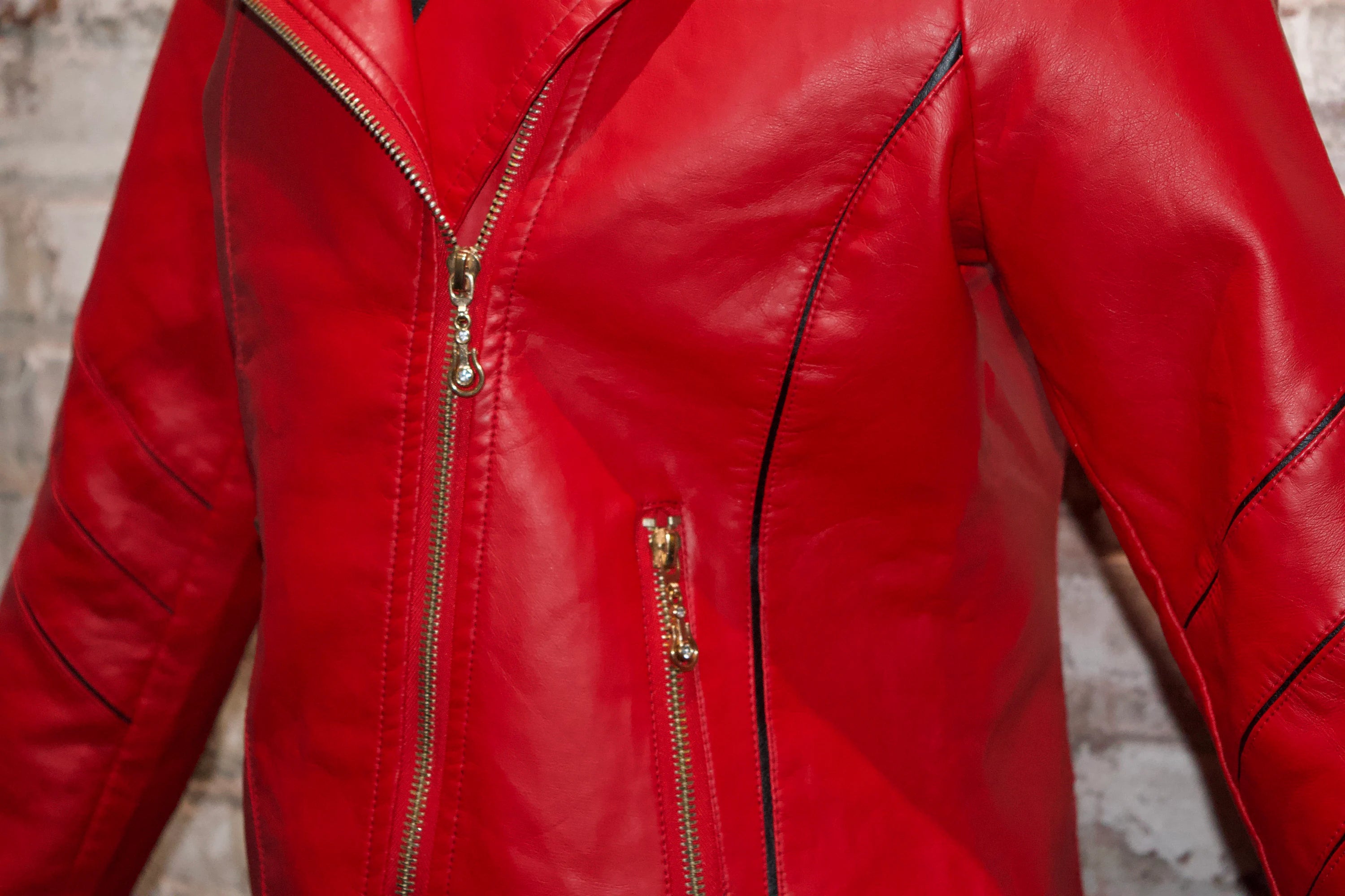 Red Gothic Cross Jacket